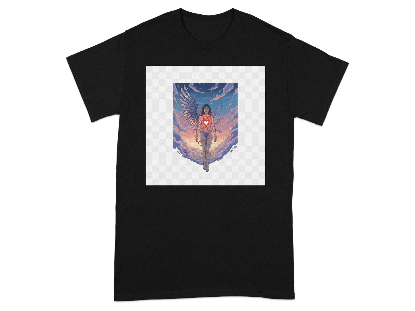 Angelic Dreamscape Artwork Print T-Shirt product