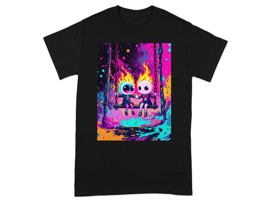 Colorful Abstract Art Graphic Design Shirt product type