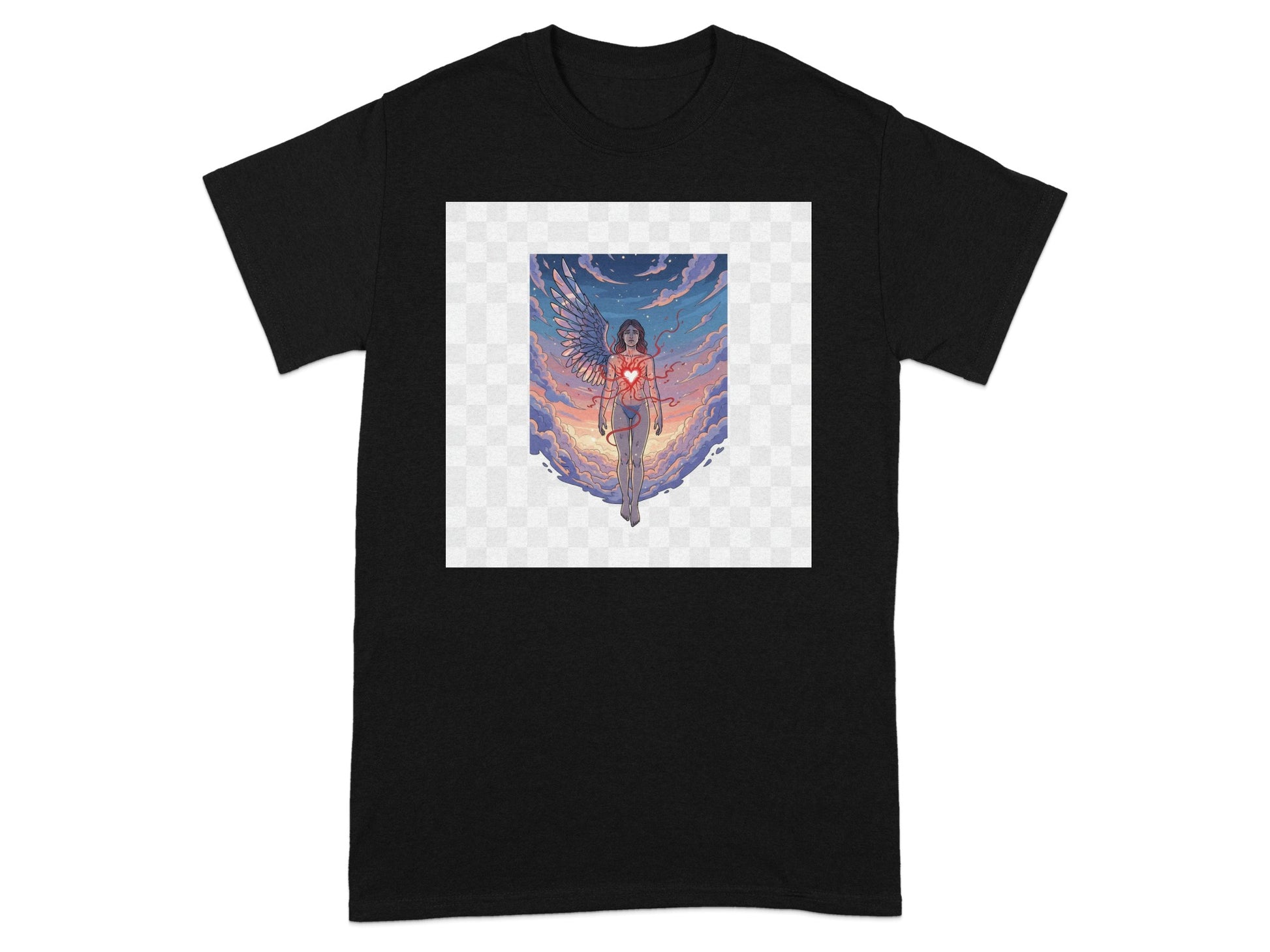 Angelic Fantasy Graphic Design T-shirt product type
